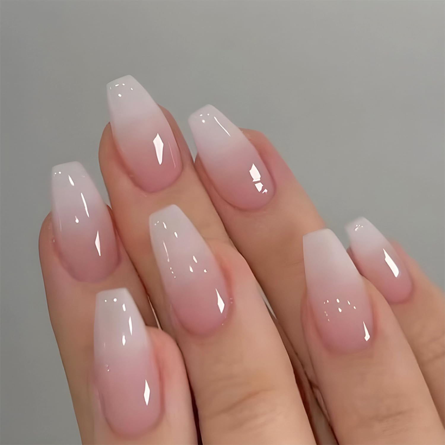 Nail Art Pink - Un ensemble de 24 autocollants pour