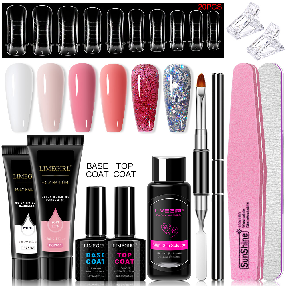 Nail Art Ombre - Ensemble de gel pour extensions d'ongles