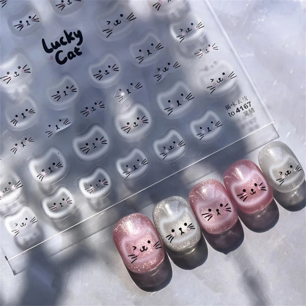 Nail Art Orange - Autocollants et décalcomanies pour nail art