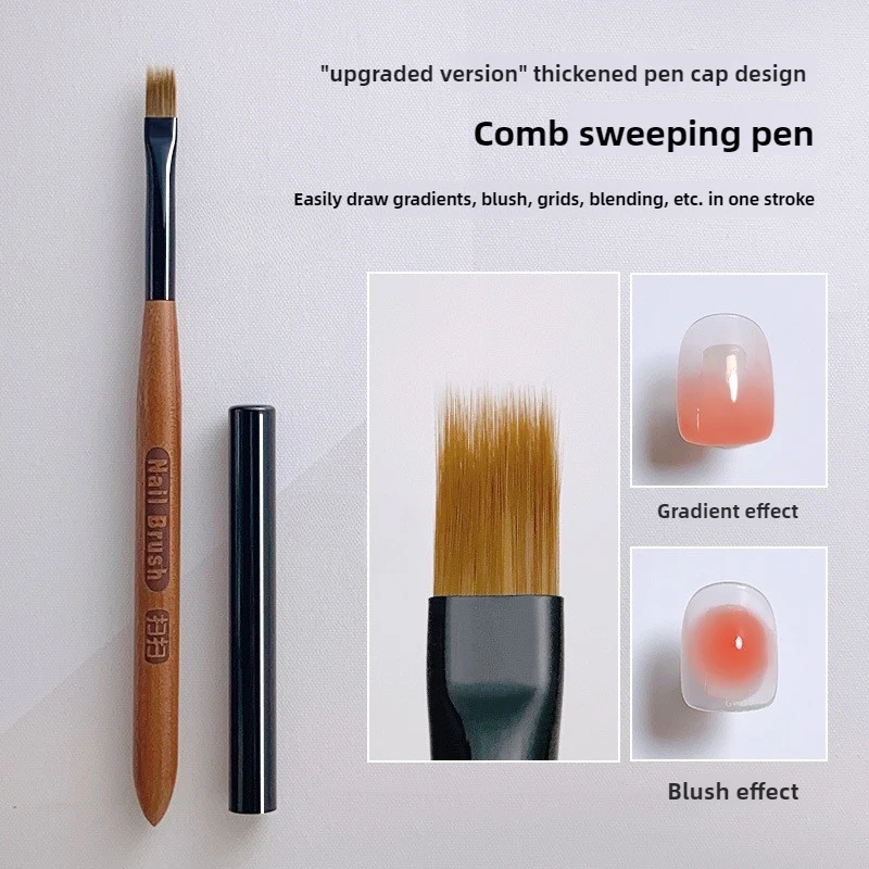 Nail Art Ombre - Pinceau dégradé pour Nail Art, stylo