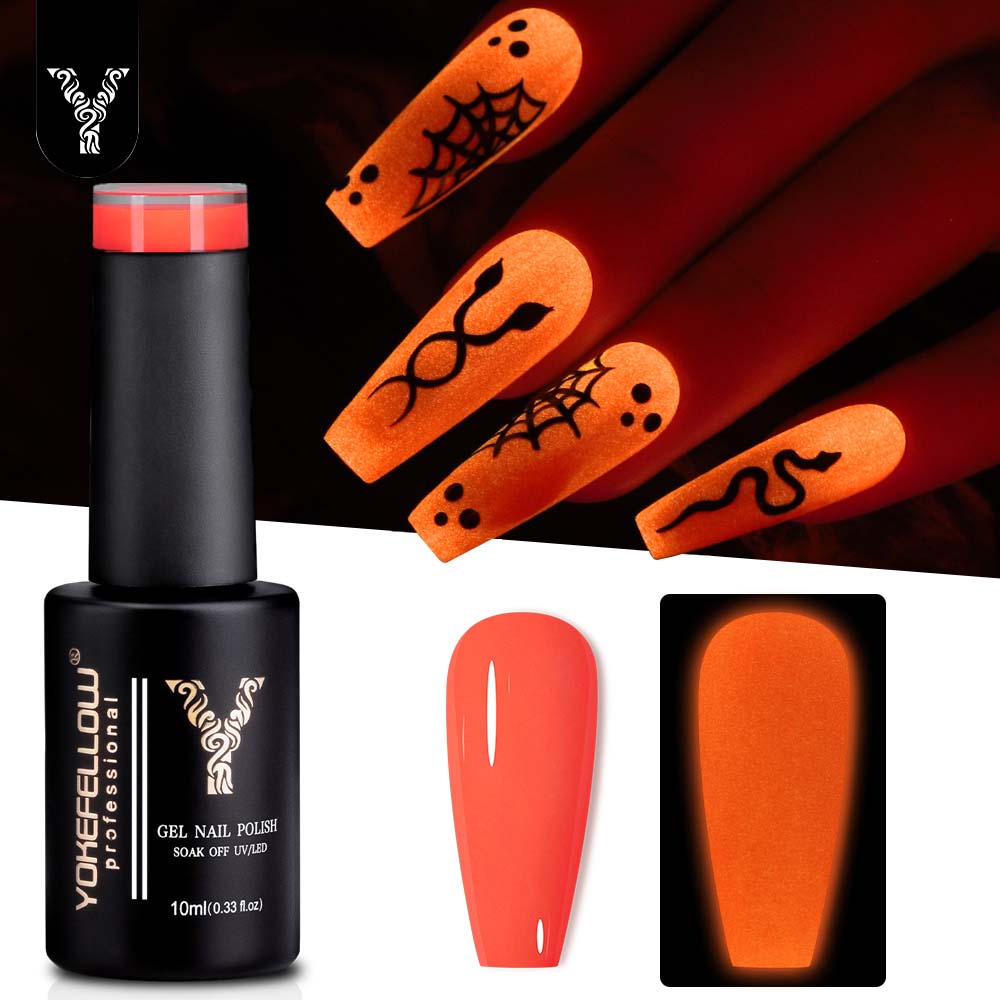 YOKEFELLOW Vernis à ongles gel - Nail Art Orange avis et prix
