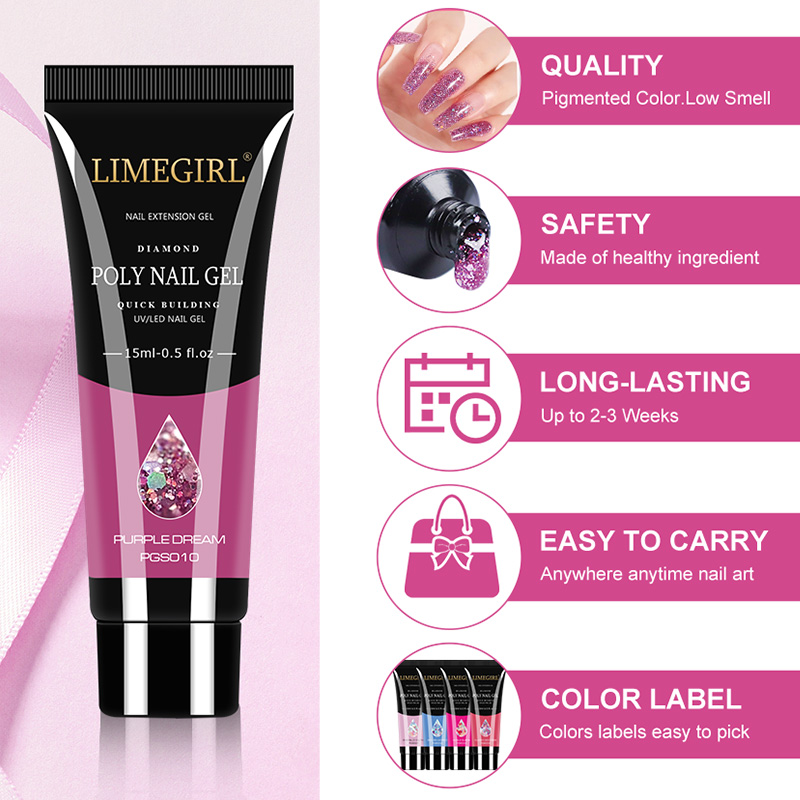 Kit de Gel pour ongles, 15ml,  - Nail Art Ombre avis et prix