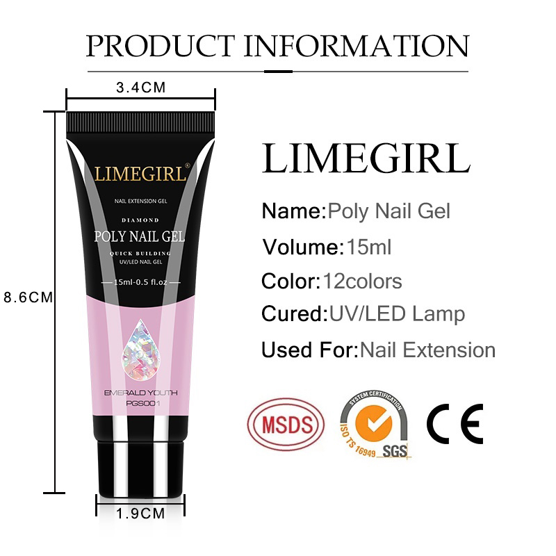 Kit de Gel pour ongles, 15ml,  - Nail Art Ombre avis et prix