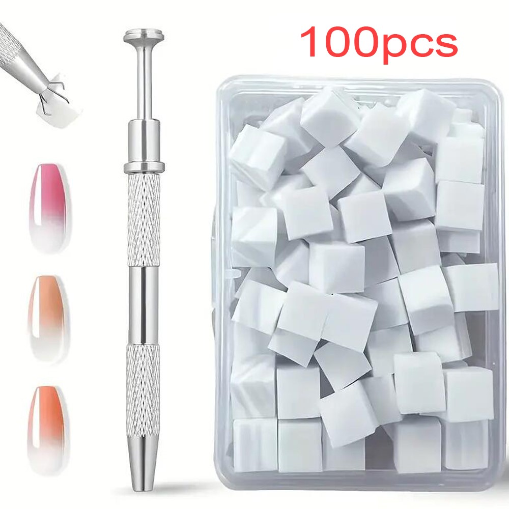 Mini éponge blanche pour ongle - Nail Art Ombre avis et prix