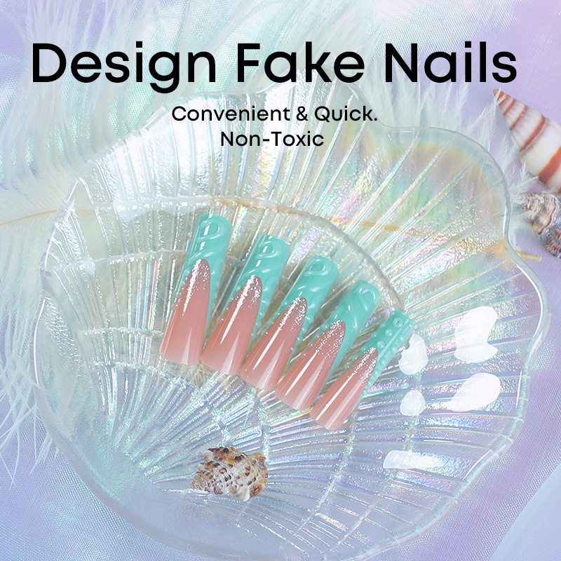 24 pièces 3D goutte d'eau faux - Nail Art Pink avis et prix