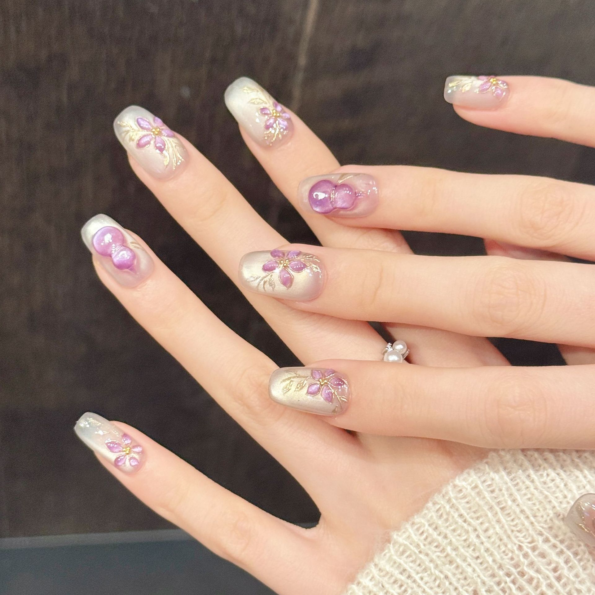 10 pièces de faux ongles faits - Nail Art Press On avis et prix