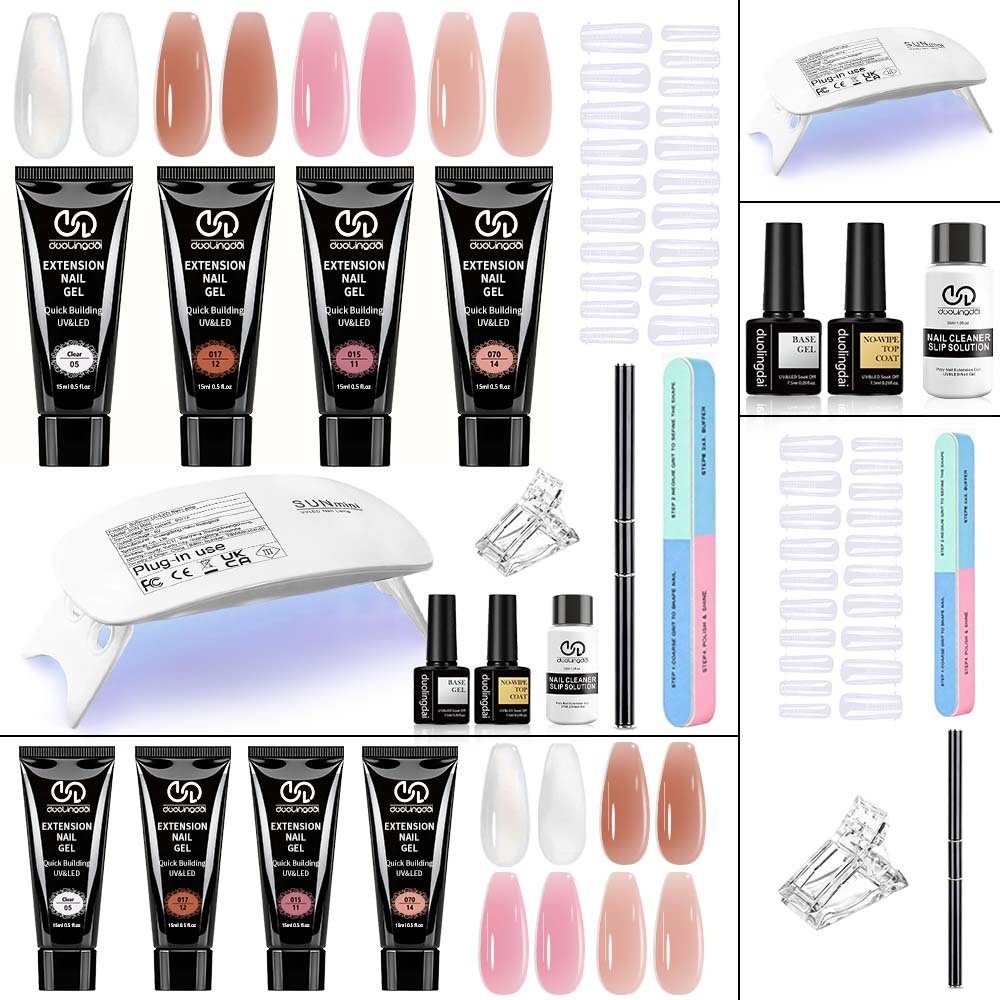 DOULINGDAI Kit de Gel d'Extens - Nail Art Ombre avis et prix