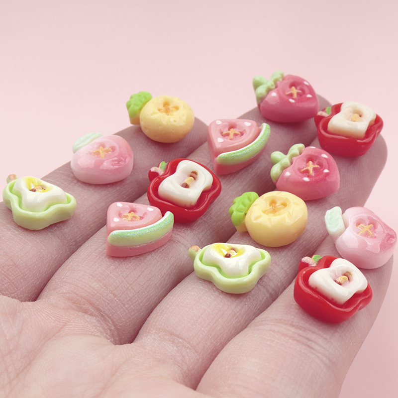 Mini Cabochon en résine de fru - Nail Art Ombre avis et prix