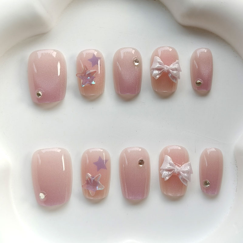 10 faux ongles réutilisables p - Nail Art Pink avis et prix