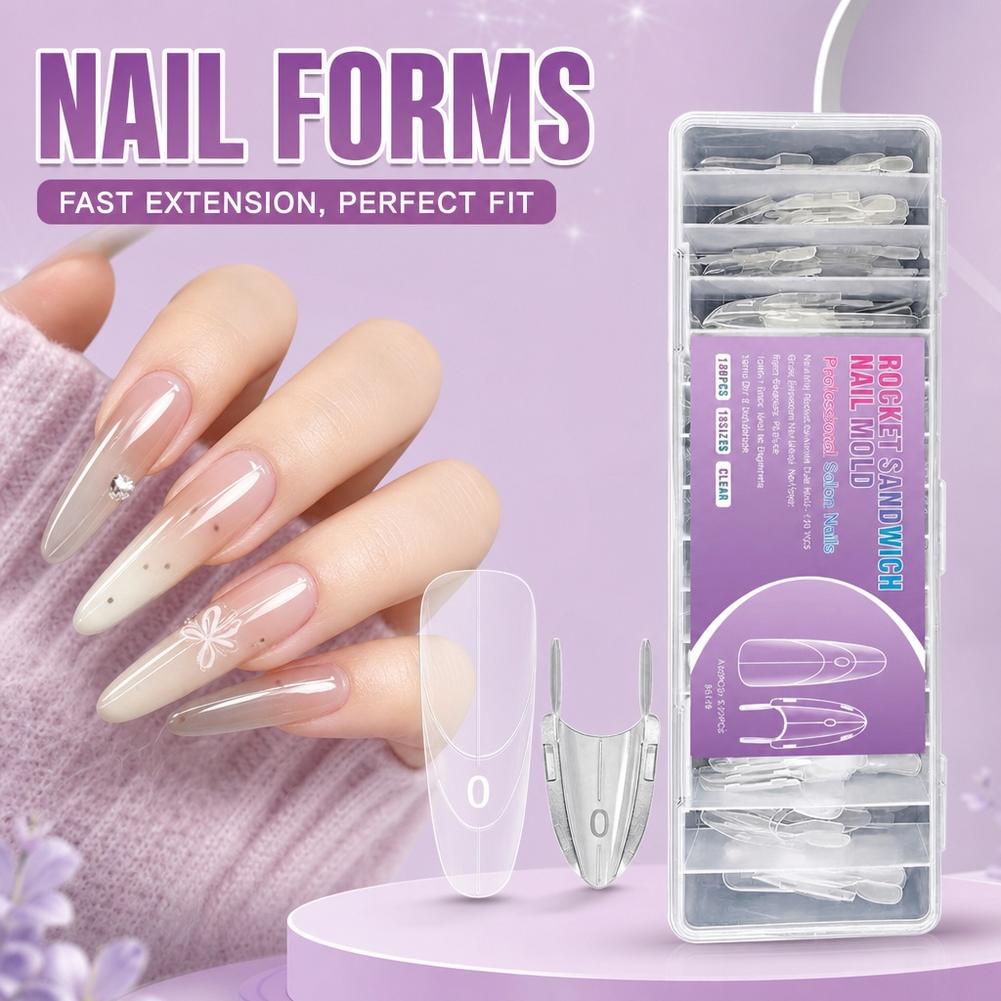 120 moules à ongles sandwich t - Nail Art Ombre avis et prix